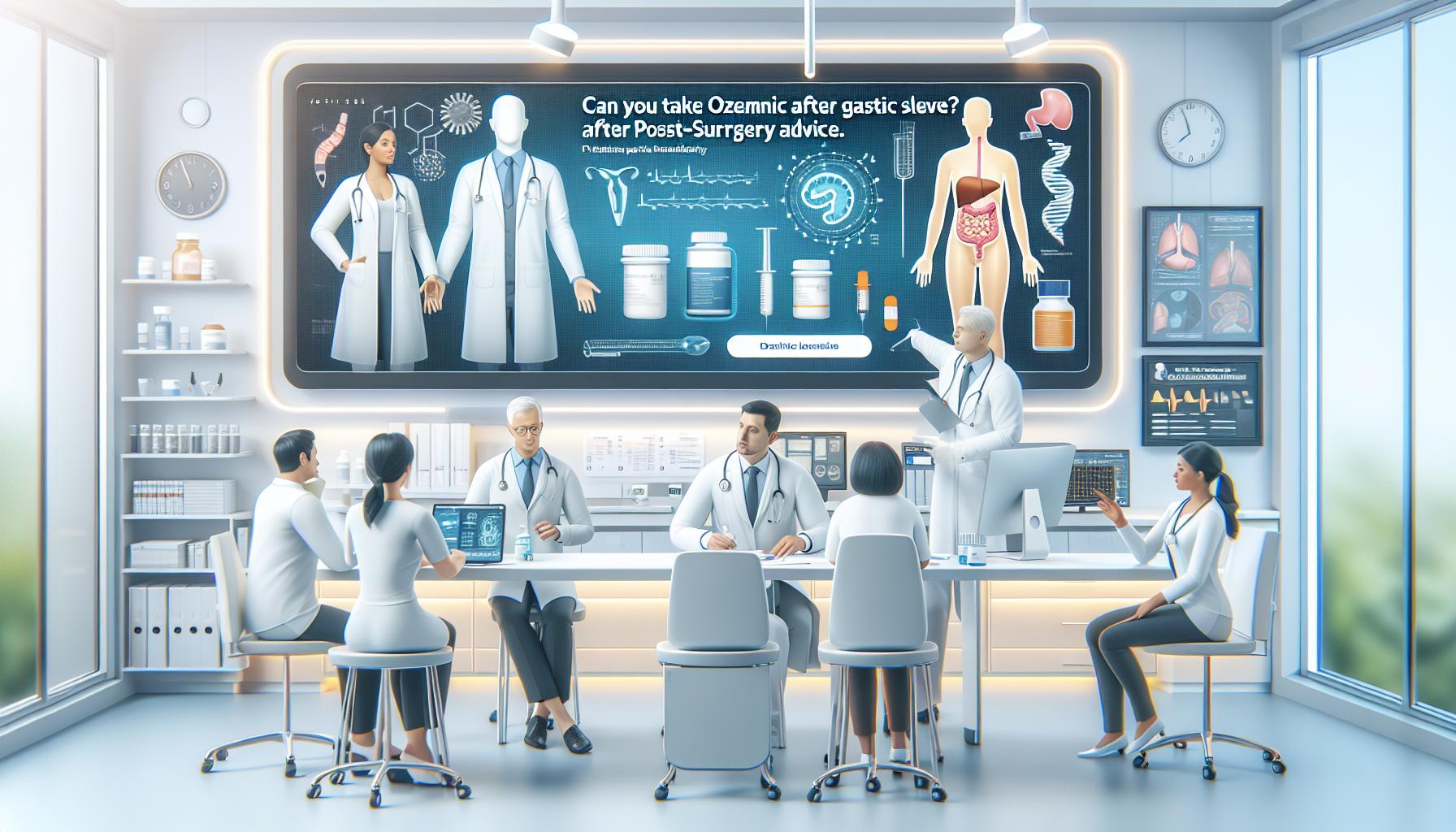 Can you take Ozempic after gastric sleeve? Post-surgery advice